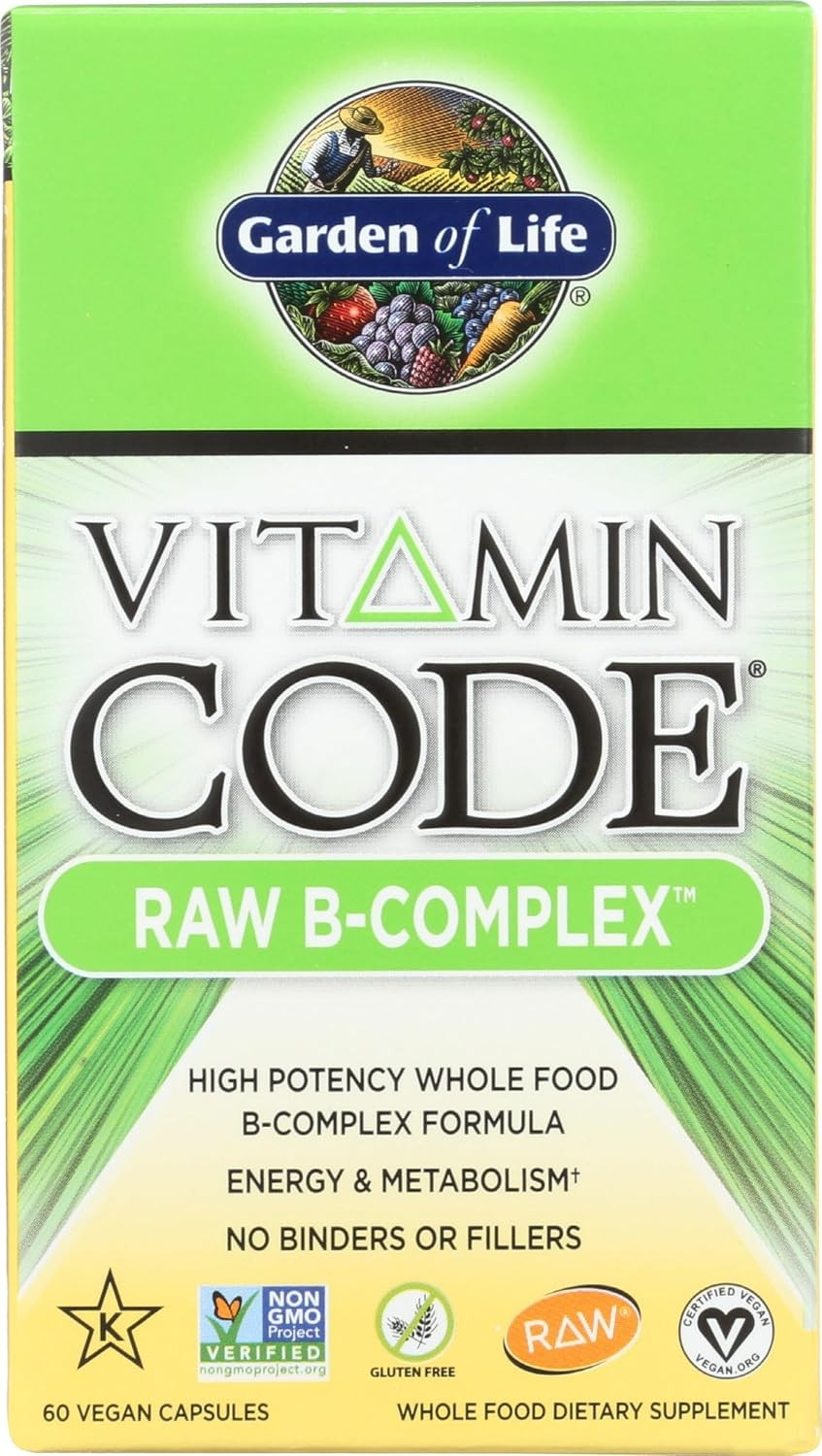 Garden of Life Vitamin Code RAW B-Complex bottle