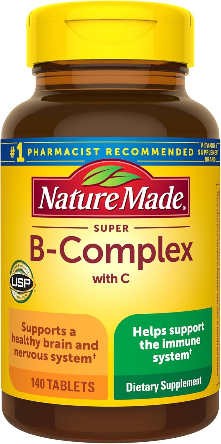 Nature Made Super B-Complex with C bottle