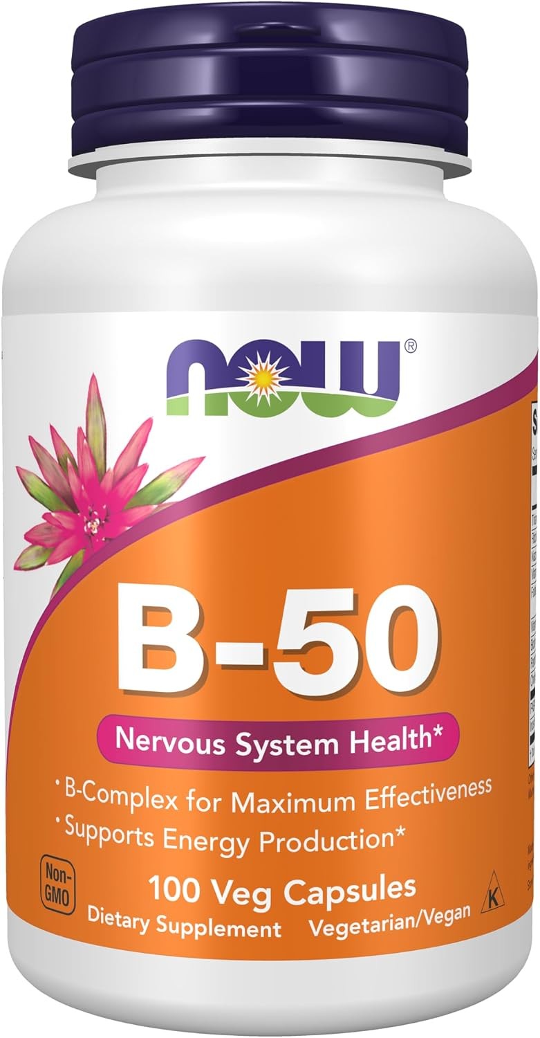 NOW Foods Vitamin B-50 bottle