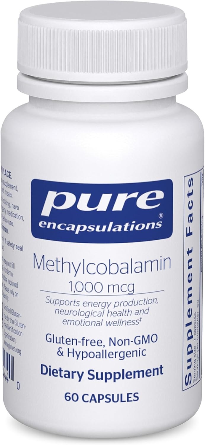 Pure Encapsulations Methylcobalamin bottle