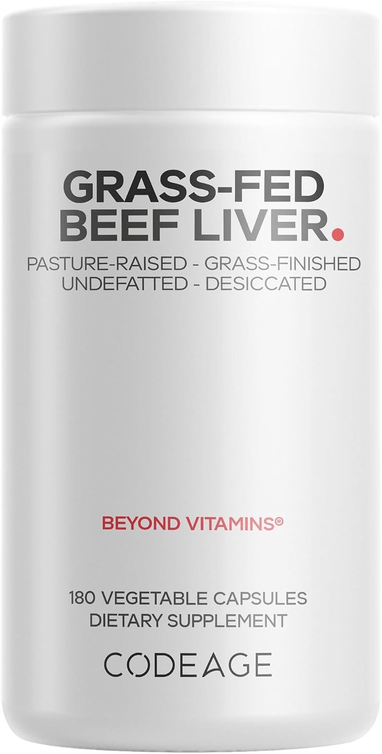 Codeage Grass-Fed Beef Liver bottle