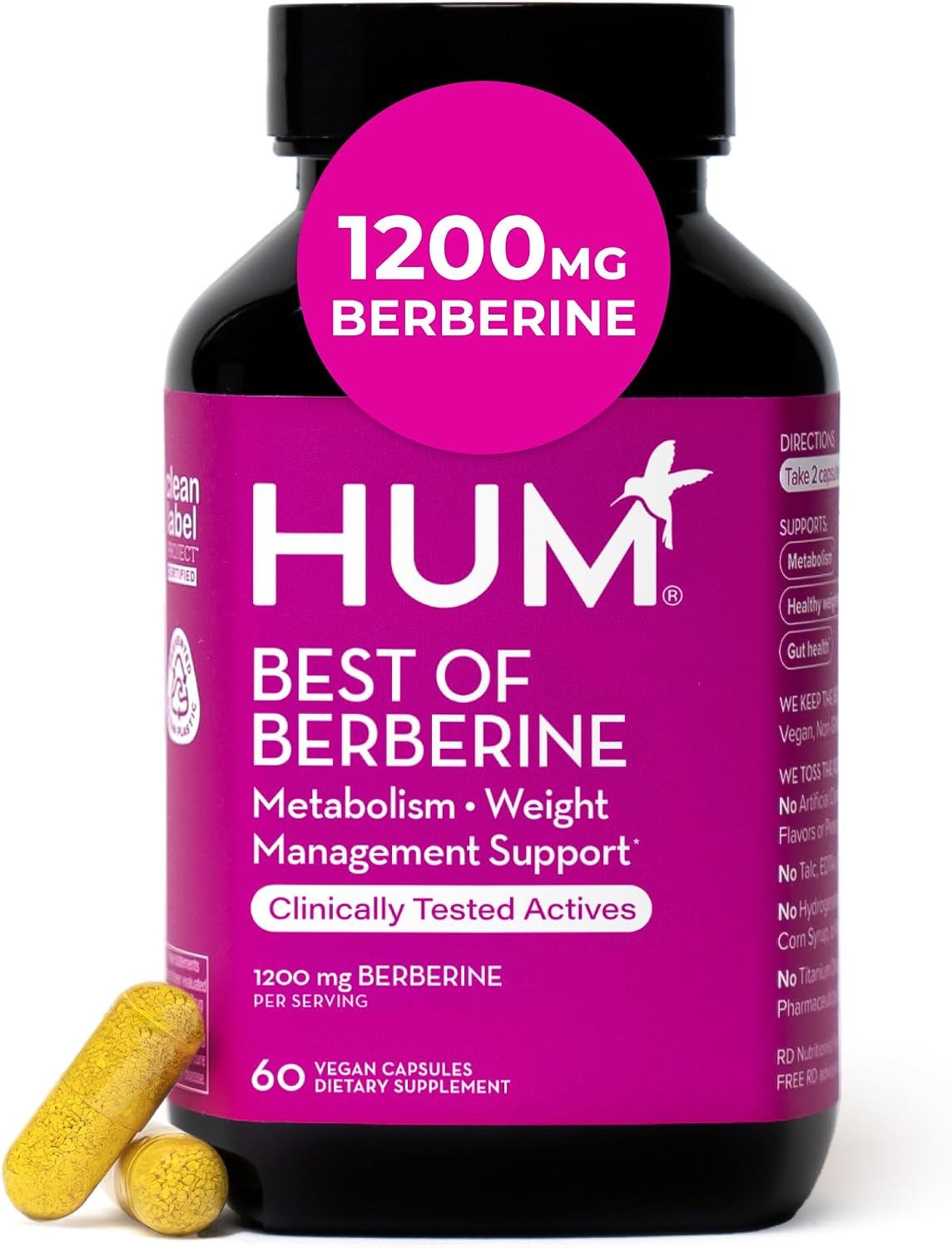 HUM Best of Berberine bottle