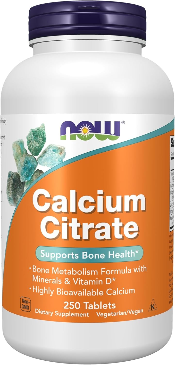 NOW Foods Calcium Citrate bottle