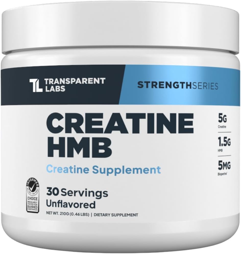 Transparent Labs Creatine HMB tub