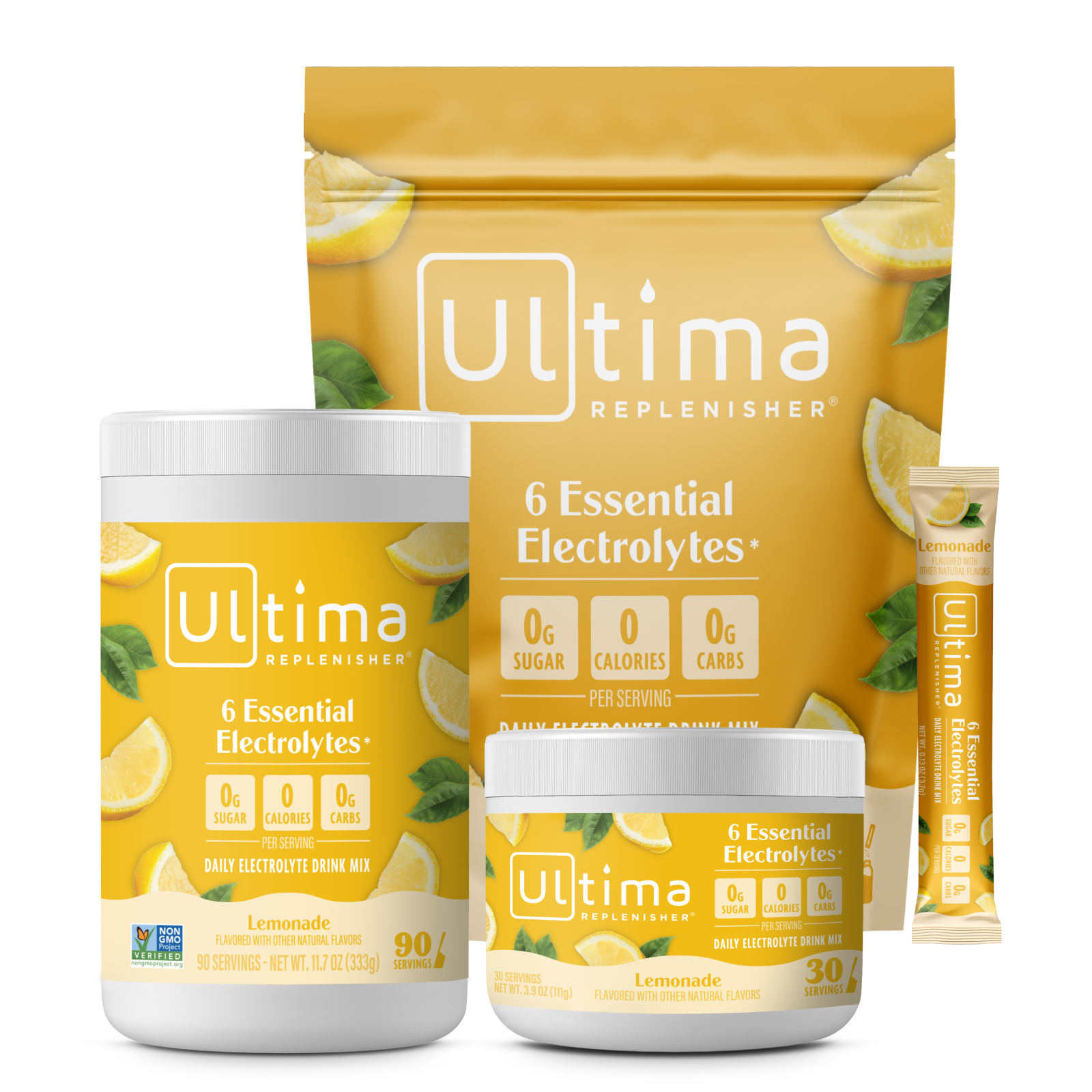 Ultima Replenisher Lemonade electrolyte powder