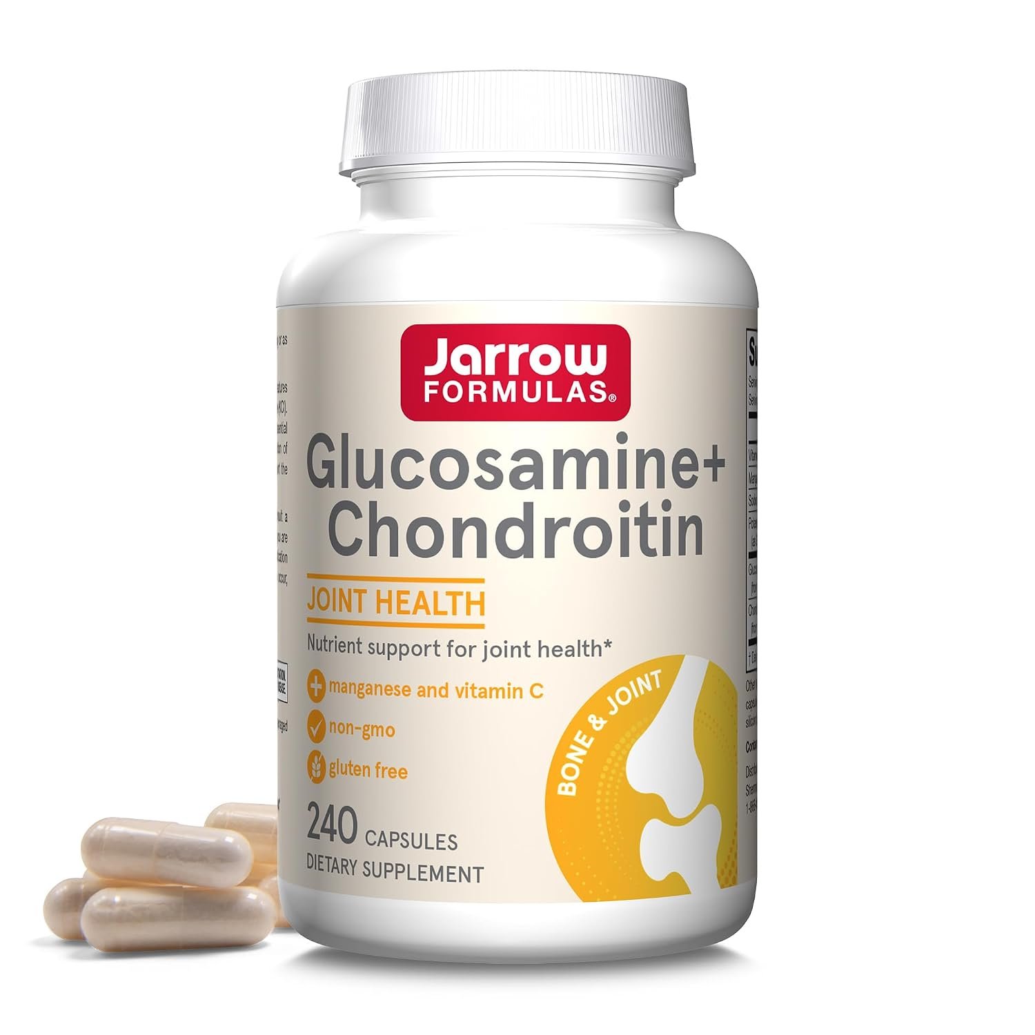 Jarrow Formulas Glucosamine and Chondroitin bottle