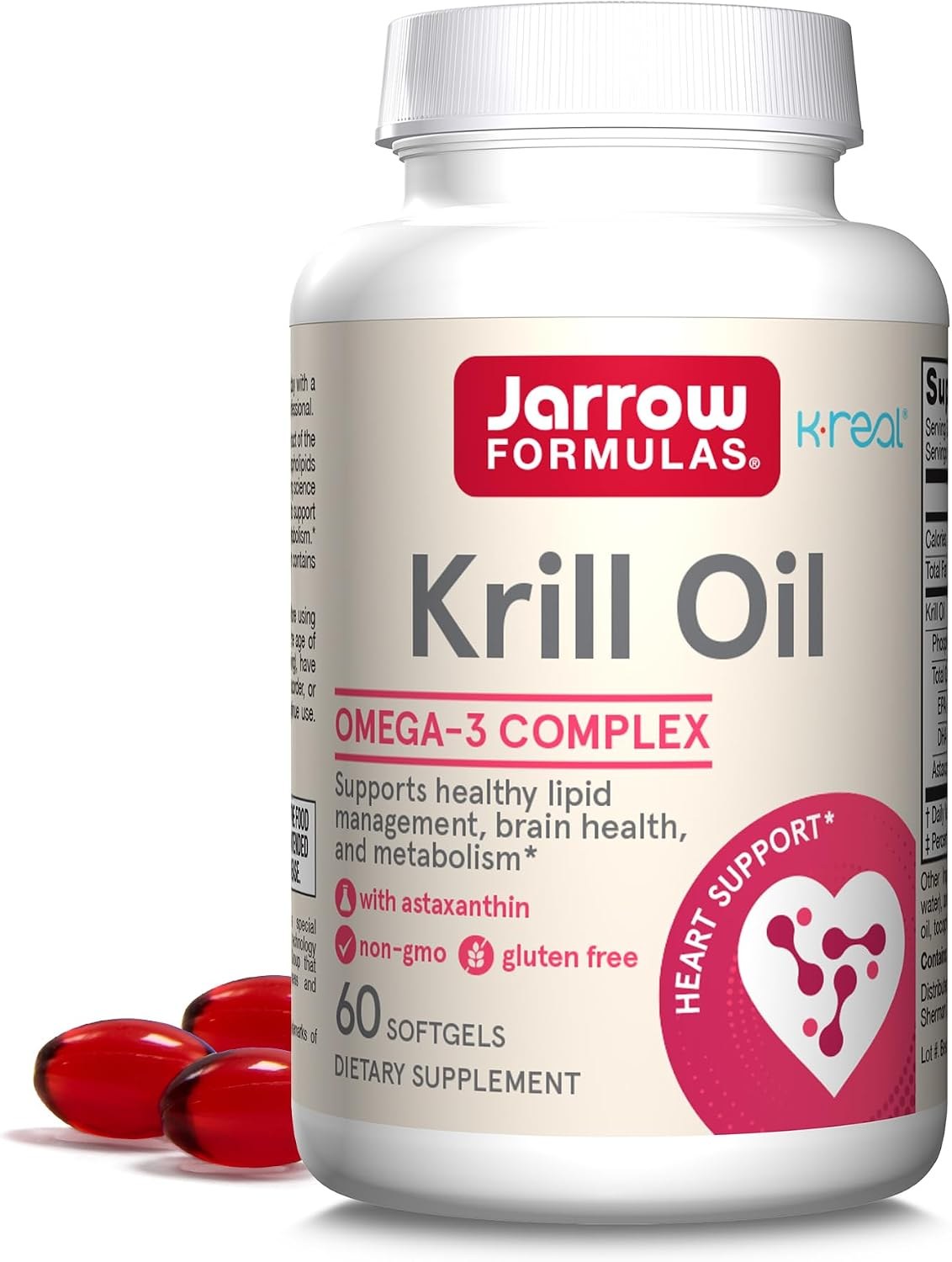 Jarrow Formulas Krill Oil bottle
