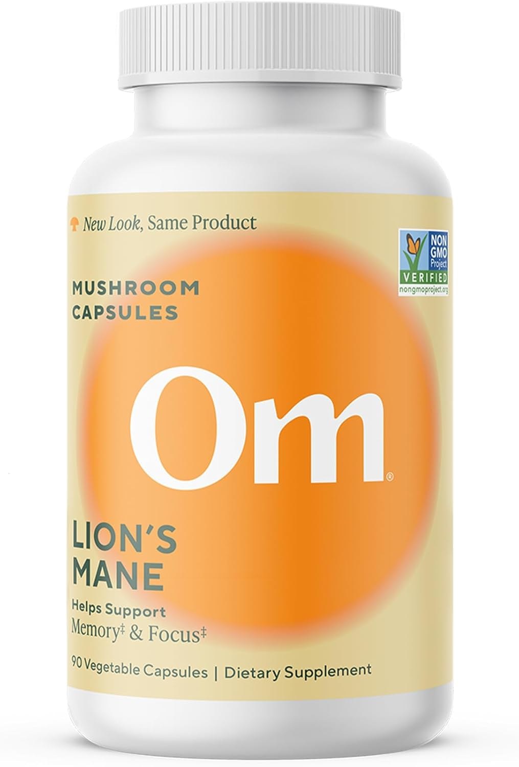 Om Mushroom Lion's Mane bottle