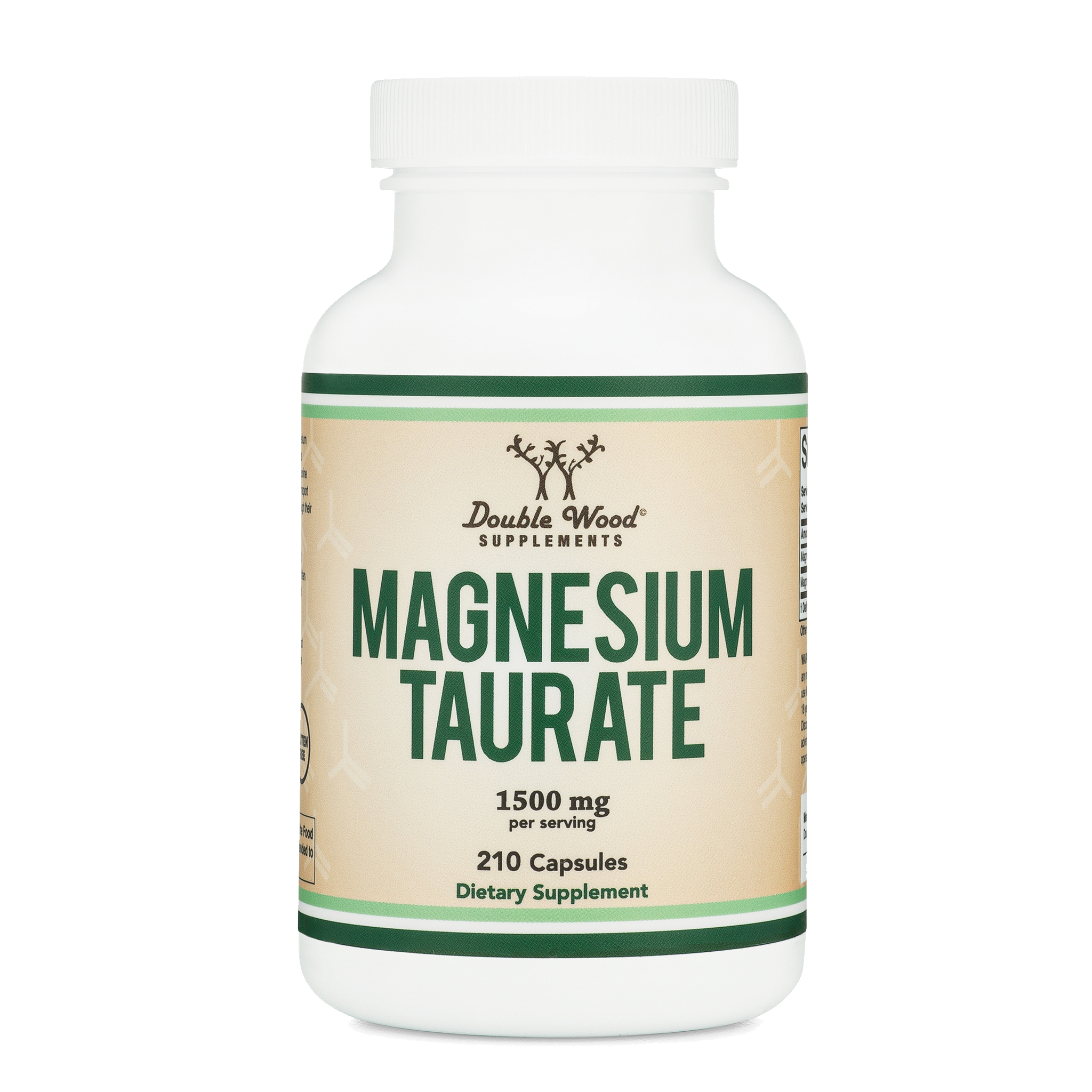 Double Wood Magnesium Taurate bottle