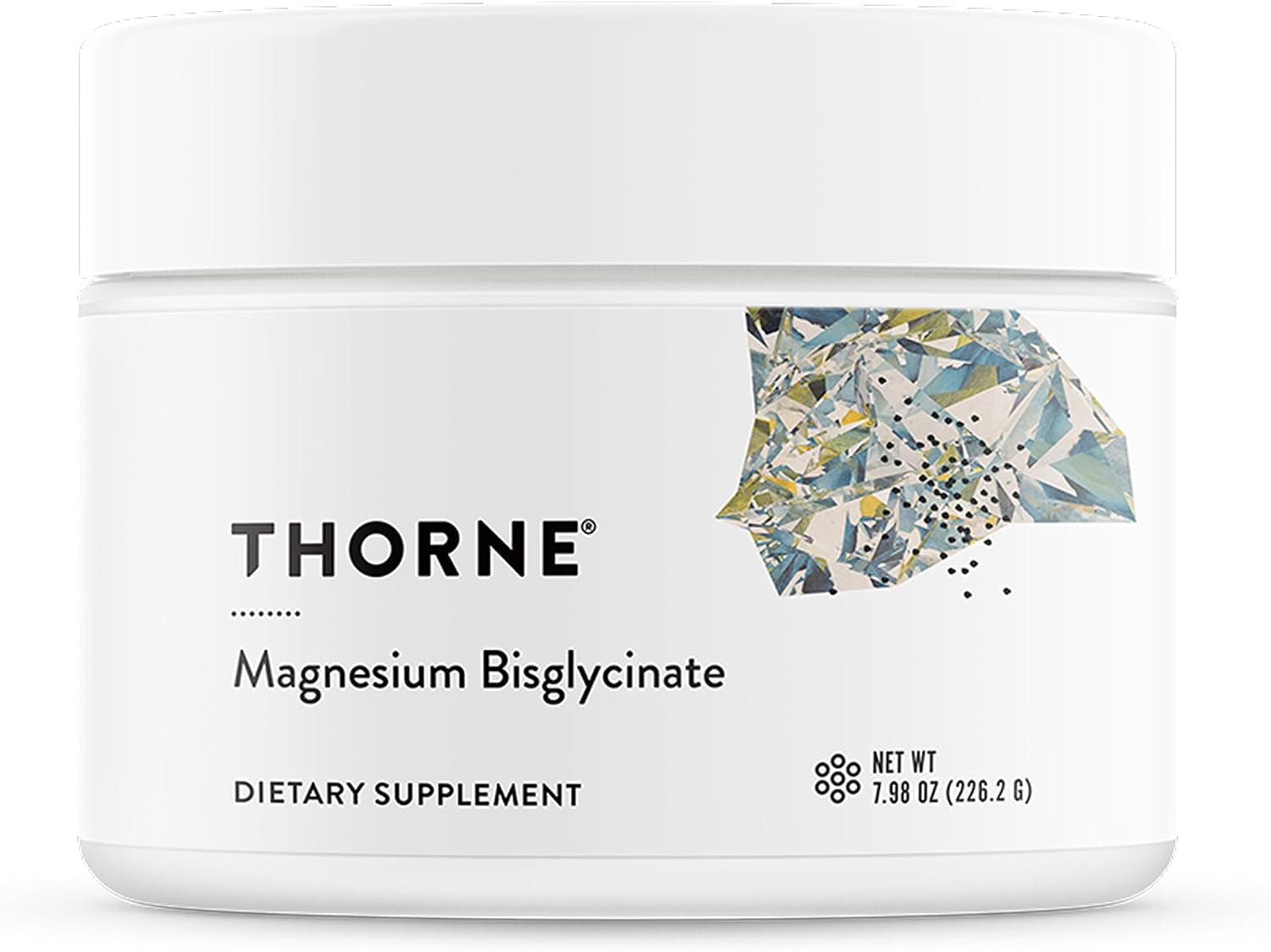 Thorne Magnesium Bisglycinate powder tub