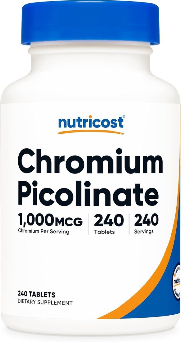 Nutricost Chromium Picolinate bottle