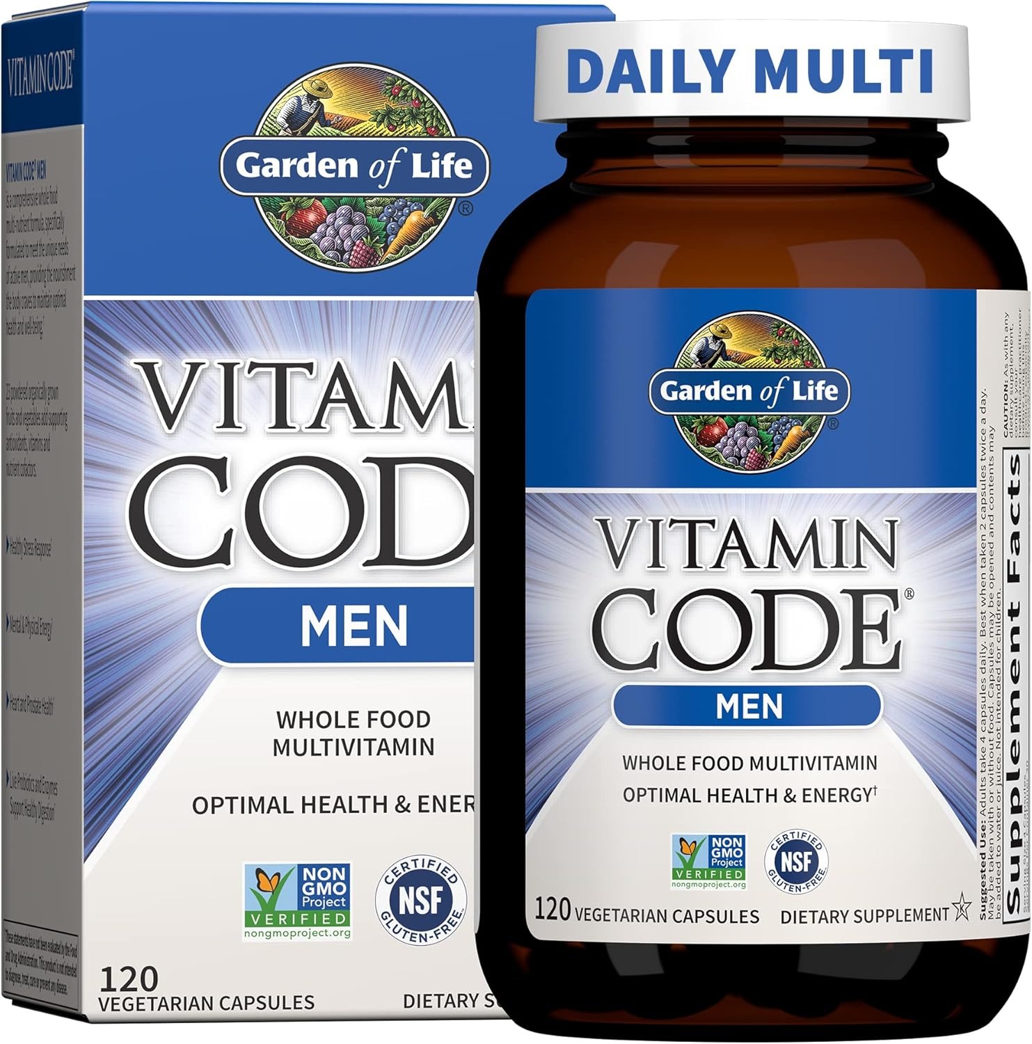 Garden of Life Vitamin Code multivitamin bottle