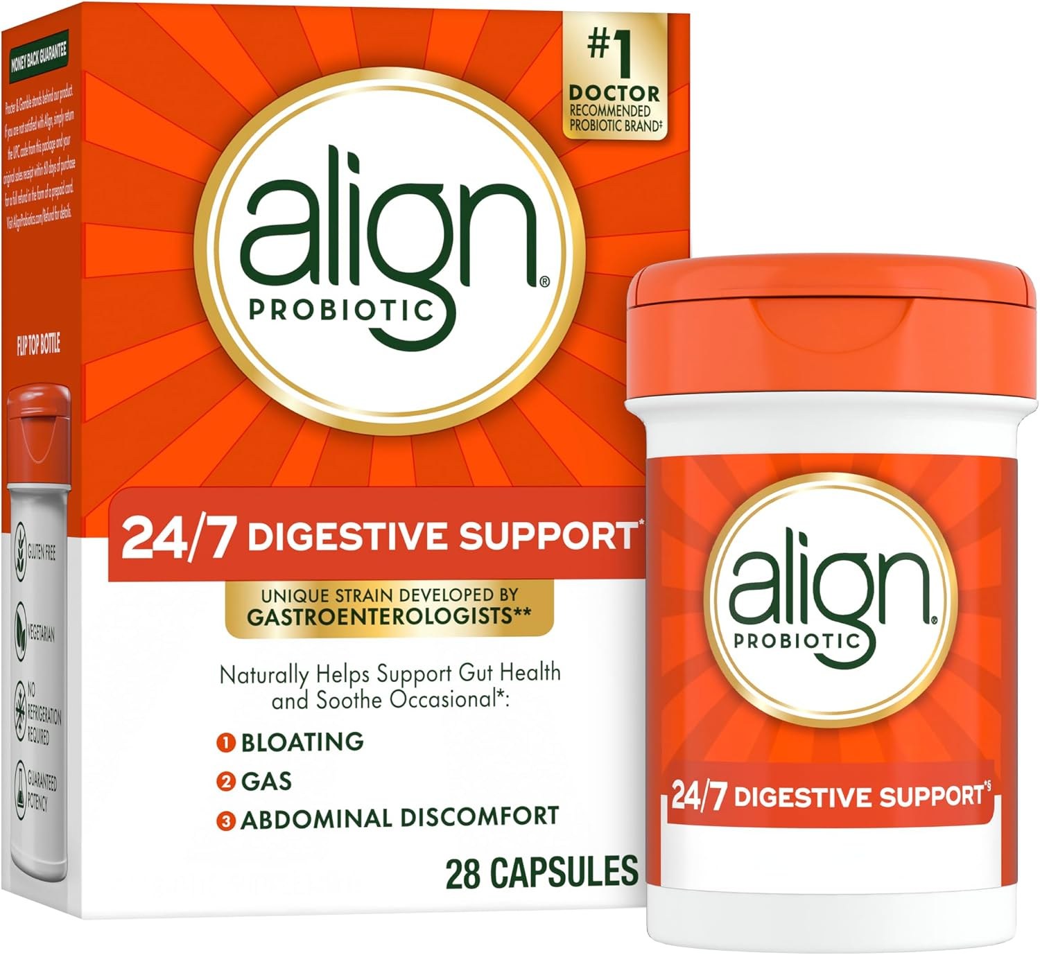 Align 24/7 Digestive Support Probiotic box