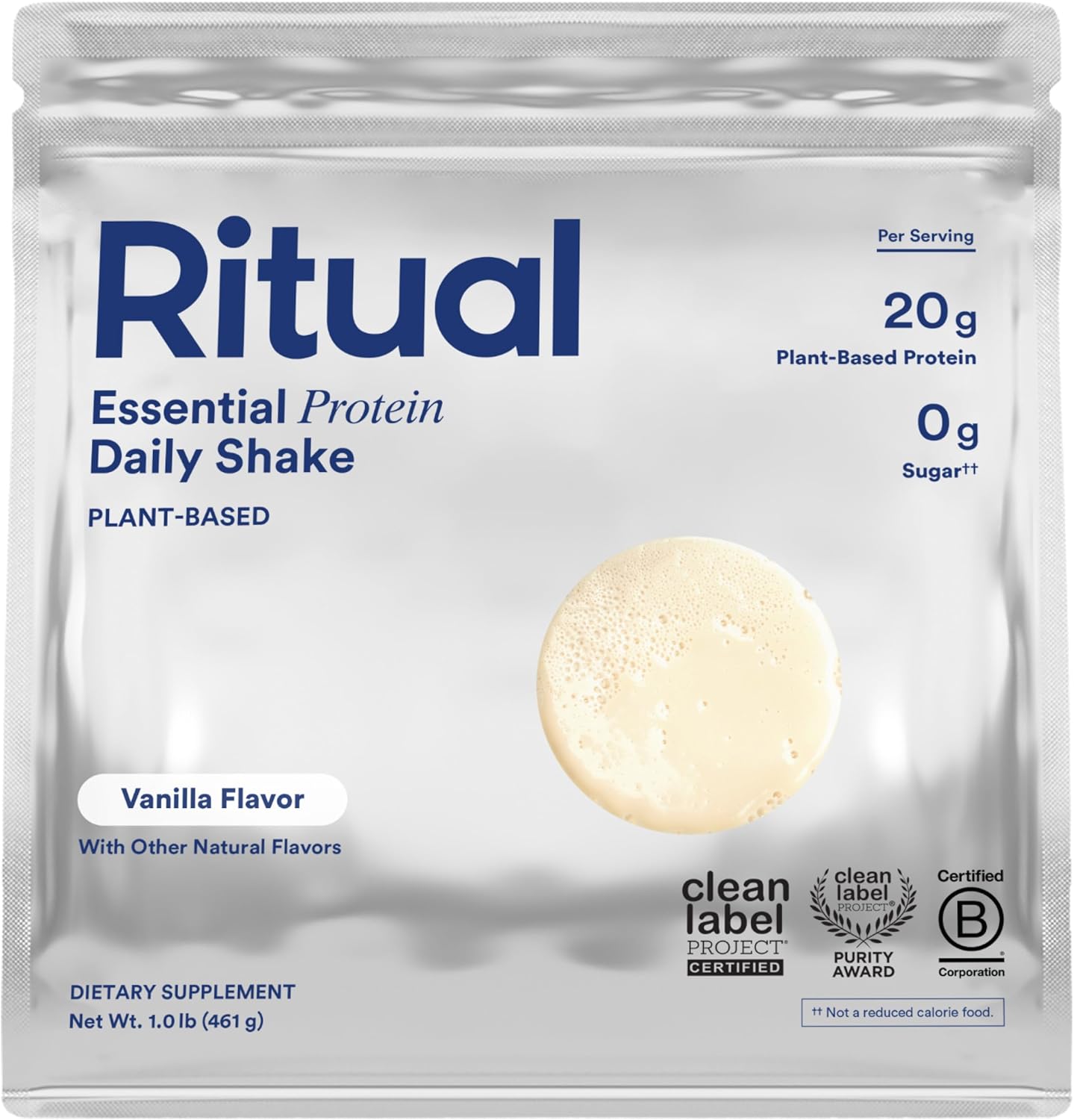 Ritual Essential Protein plant-based protein pouch