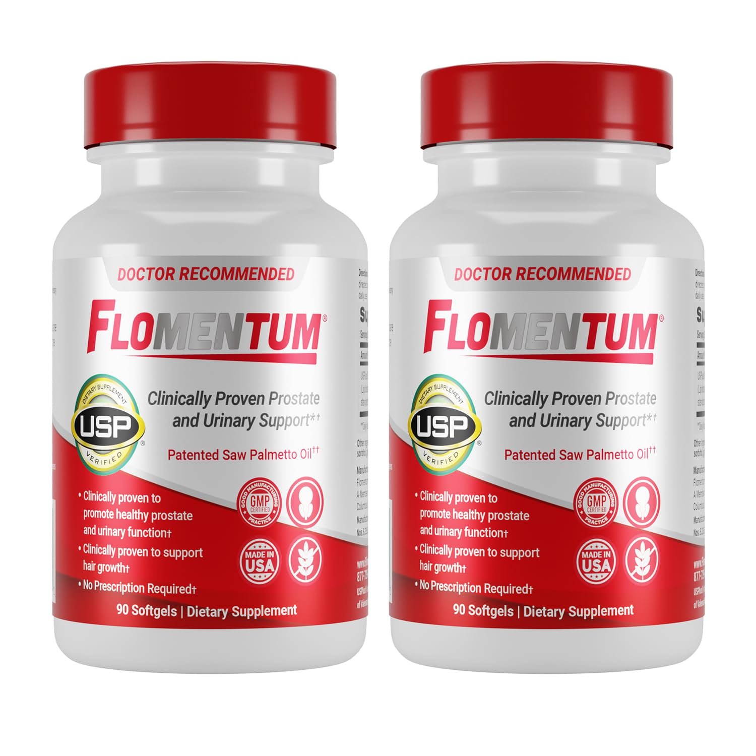 Flomentum Saw Palmetto USP Verified bottle