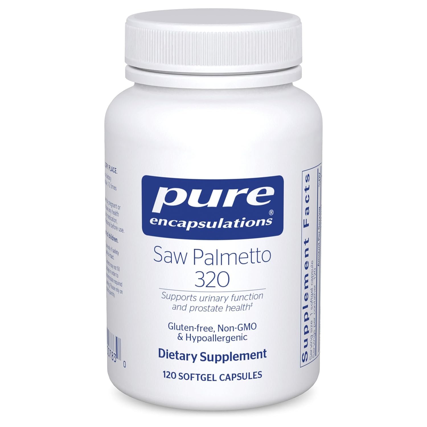 Pure Encapsulations Saw Palmetto 320 bottle