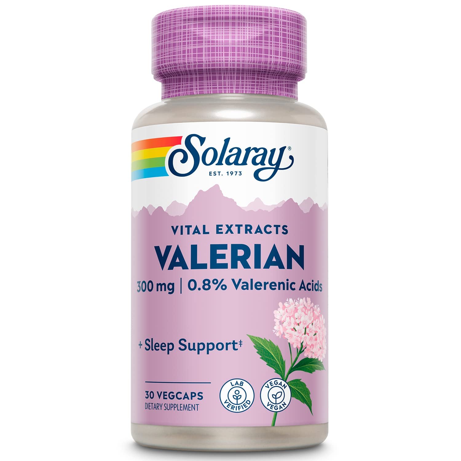 Solaray Valerian Root Extract One Daily bottle