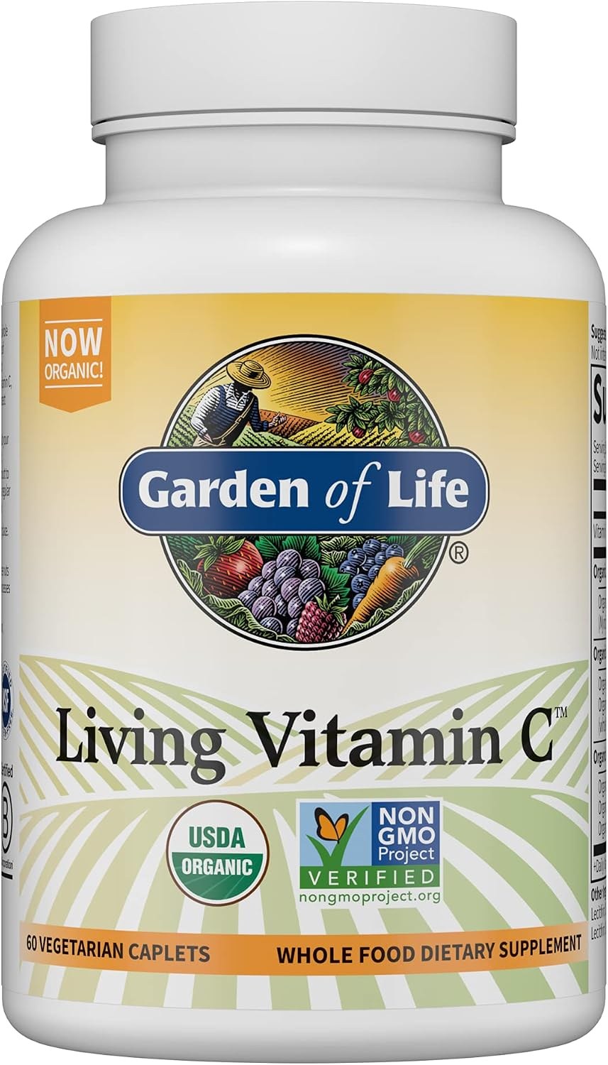 Garden of Life Living Vitamin C bottle