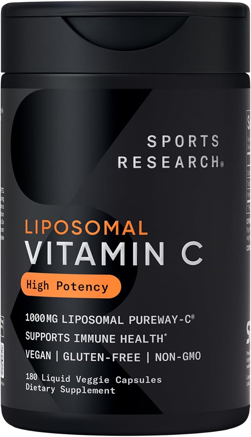 Sports Research Liposomal Vitamin C bottle