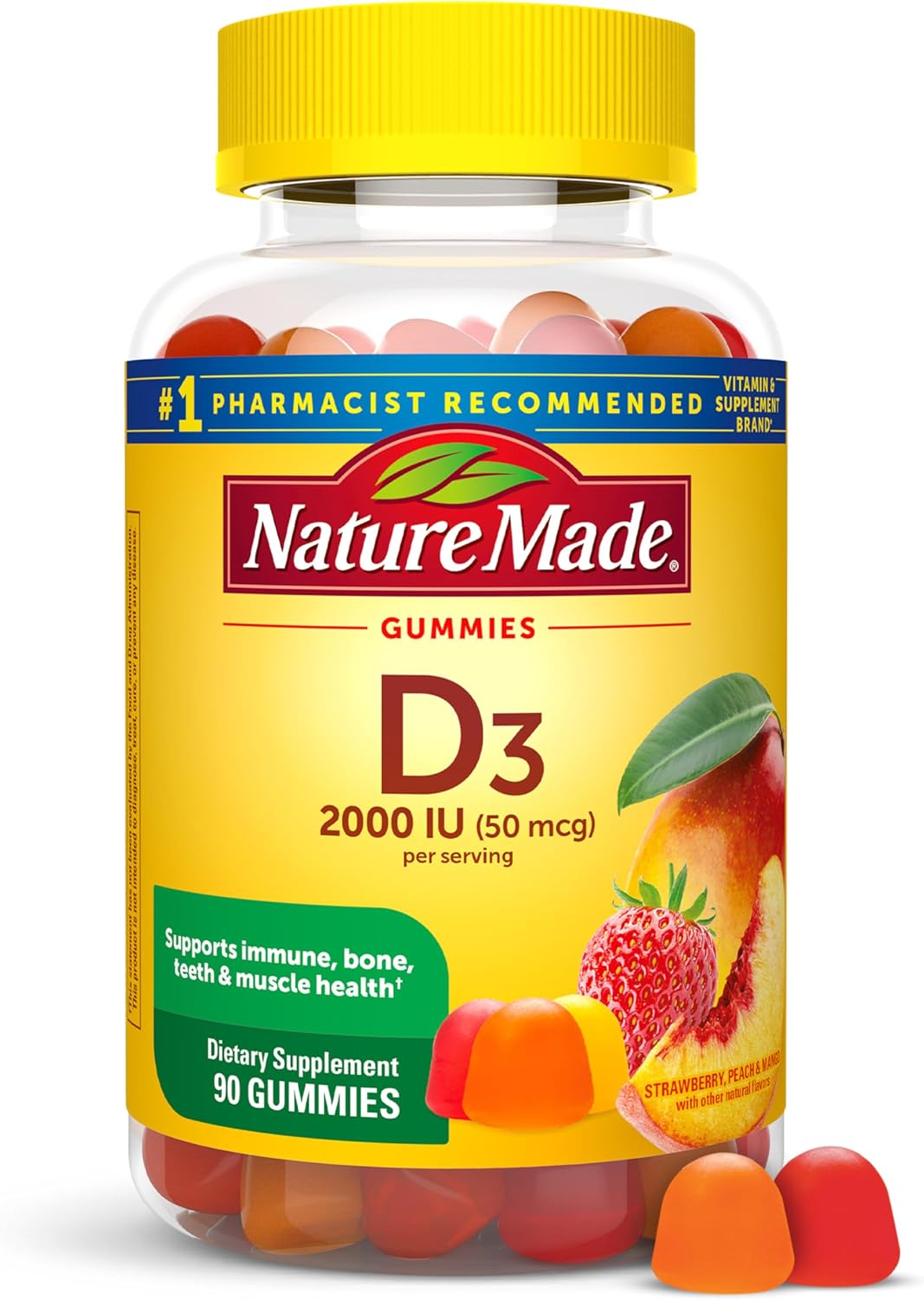 Nature Made Vitamin D3 Gummies bottle