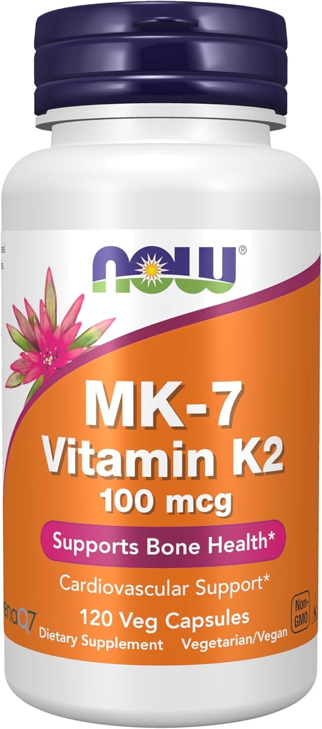 NOW MK-7 Vitamin K2 bottle