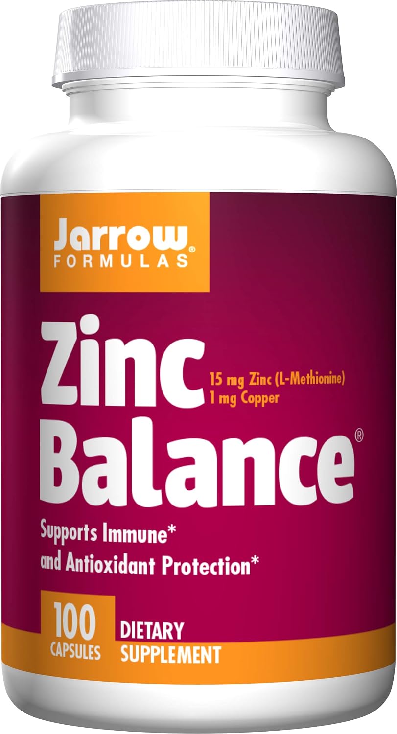 Jarrow Formulas Zinc Balance bottle